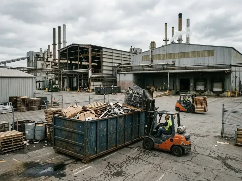 industrial-factory-scrap-conta-003 — frequently asked questions, Cheap Roll-off Dumpster Rentals in Prospect Park, PA